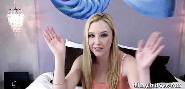  Real teen pussy streched Samantha Rone 5 41